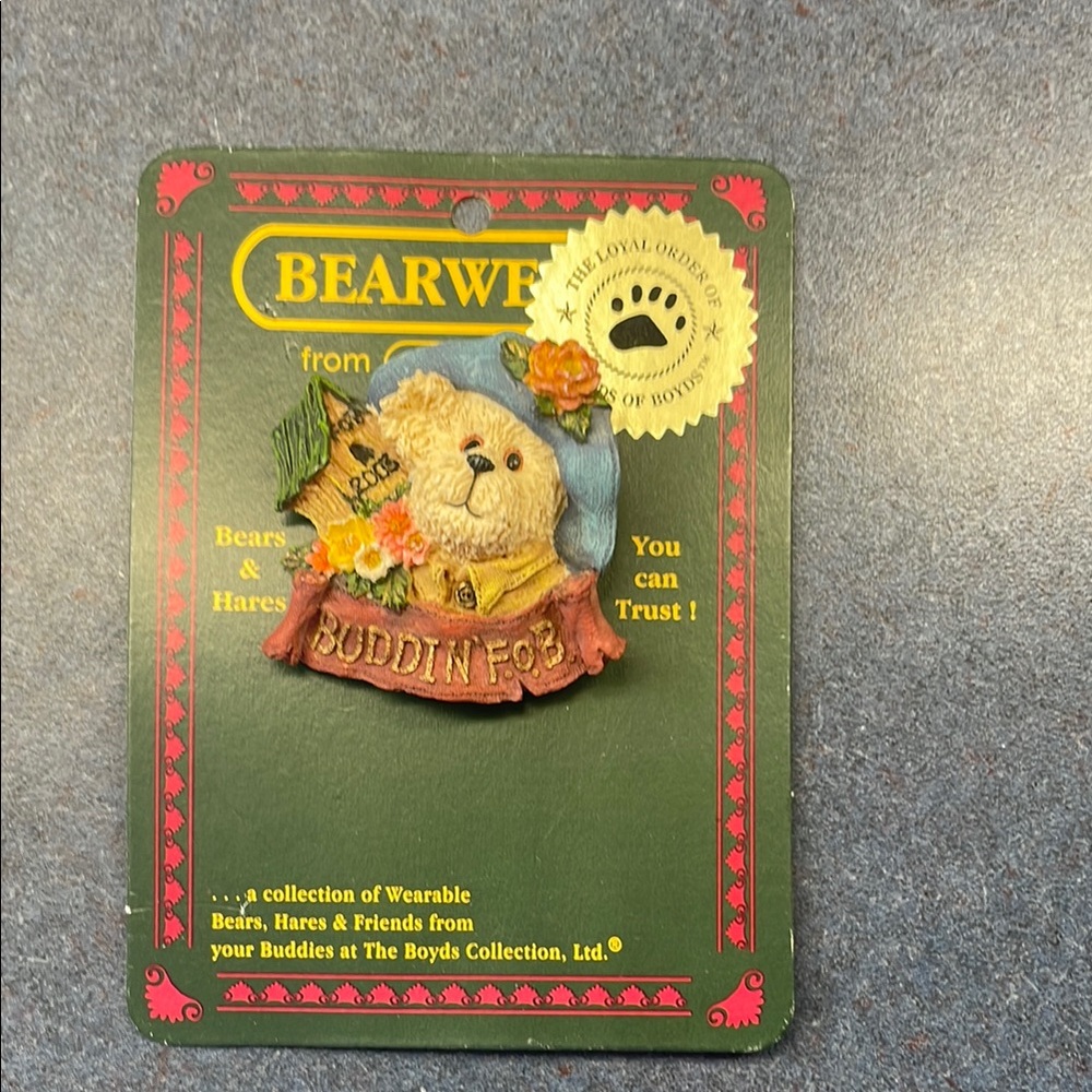 Boyds Bears Wearable Pin